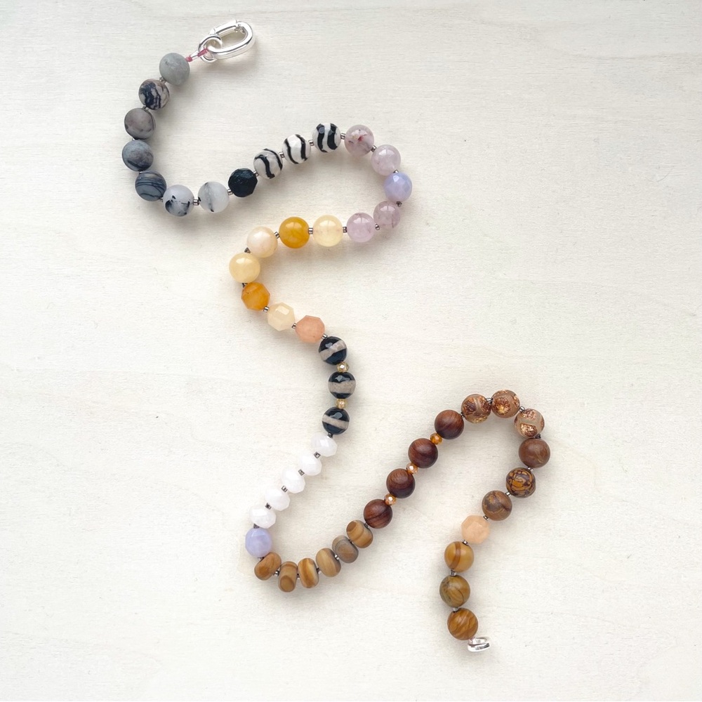 Wild Honey | Colorful Gemstone Beaded Necklace